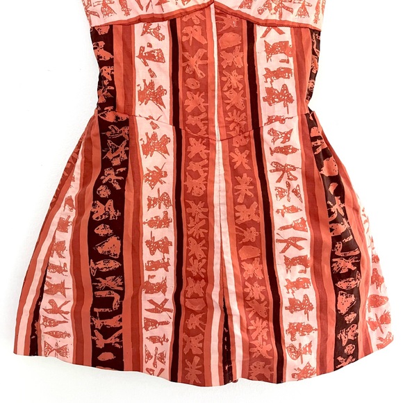 Vintage 40’s Jantzen novelty print swimsuit bathing suit romper - Picture 4 of 10